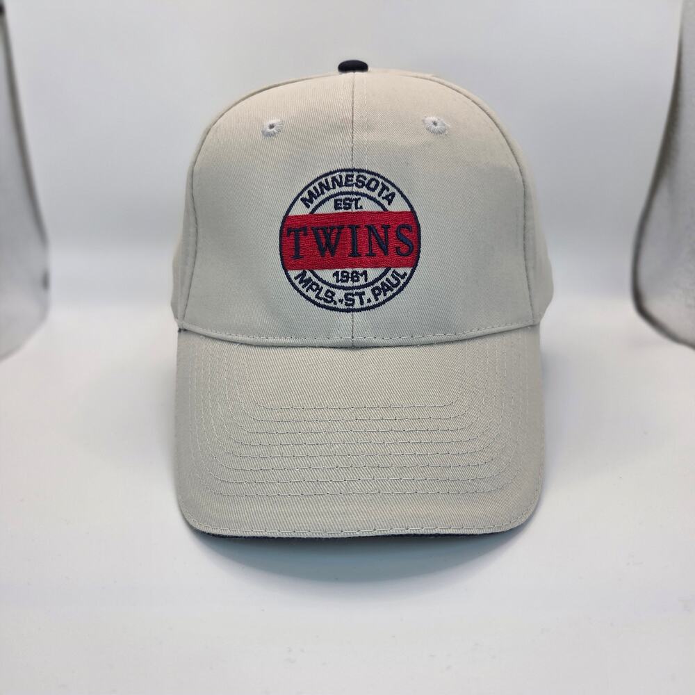 Minnesota Twins 2006 DQ Promo Hat MLB Stadium Giveaway NWT Beige OSFA